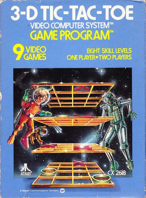 3-D Tic-Tac-Toe - Atari 2600