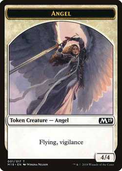 Angel Token with Vigilance - White - 4/4