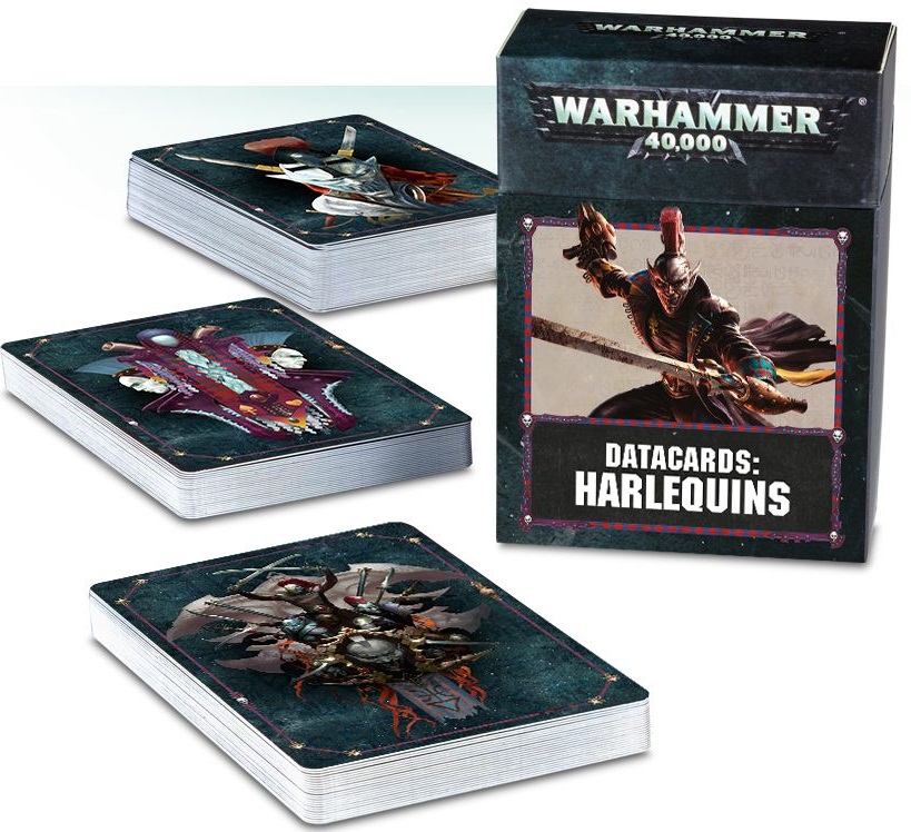 Warhammer 40K: Datacards: Harlequins 58-02-60