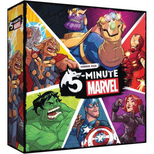 5 Minute Marvel Card Game - USED - By Seller No: 17952 Arnaud Dereims and Charlene Tatreaux