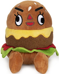 Plushie: Toca Life Silly Burger, 7 Inch