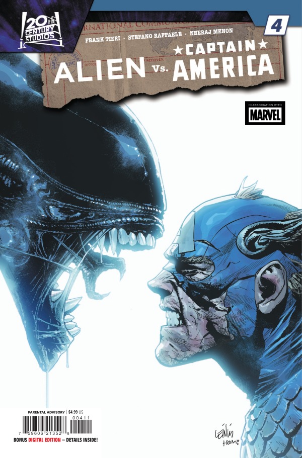 Alien Vs. Captain America no. 4 (2025 Series)