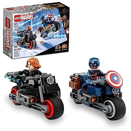 LEGO: Black Widow and Captain America Motorcycles