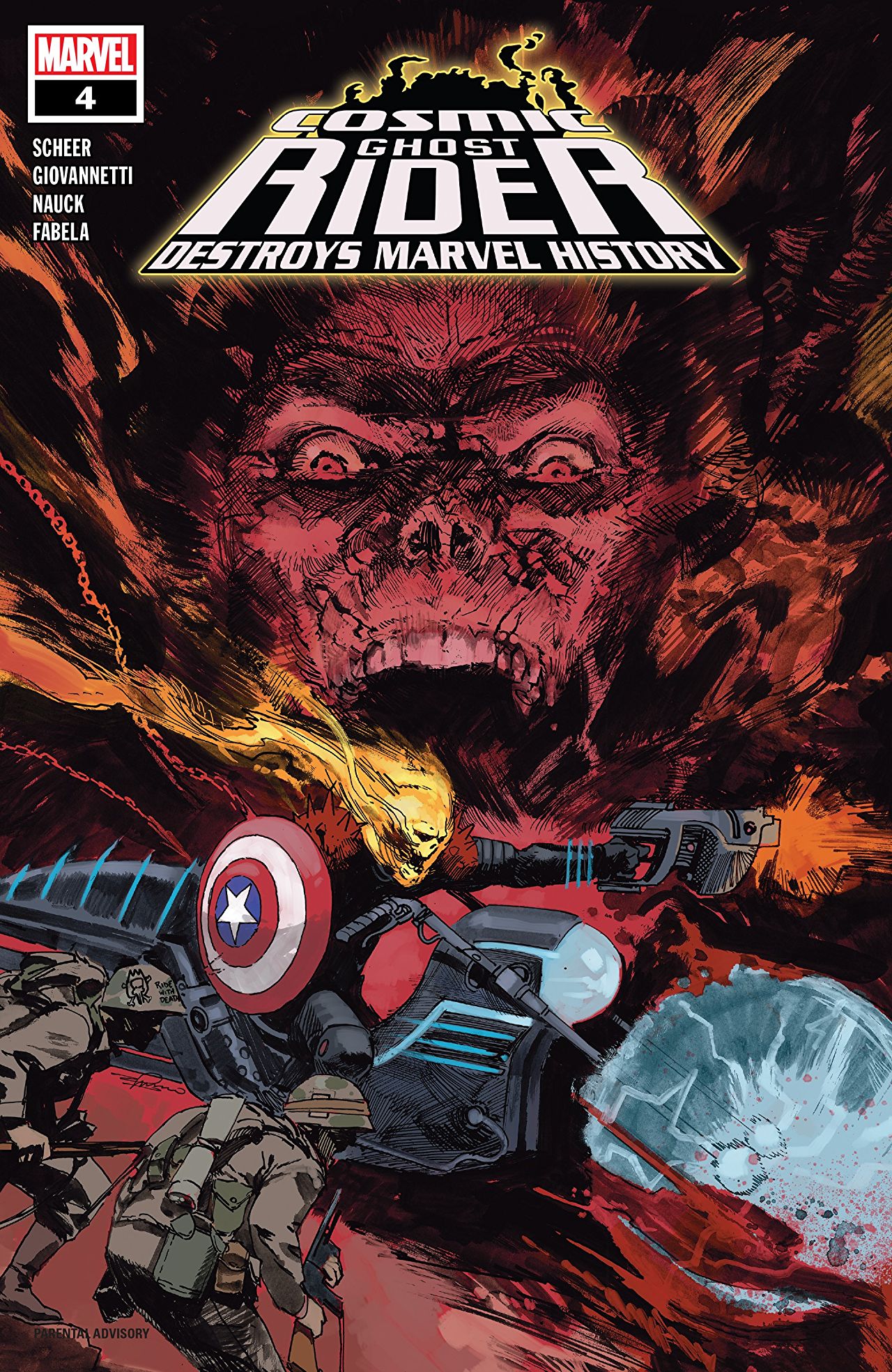 Cosmic Ghost Rider Destroys Marvel History no. 4 (2019 Series)