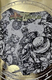 Power Rangers Teenage Mutant Ninja Turtles III Ashcan (Gold Foil Stamp Variant) (2025 Series) - Used