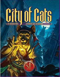 City of Cats: Citybook and Adventure (5E) HC - Used