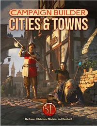 Campaign Builder: Cities and Towns (5E) HC - Used