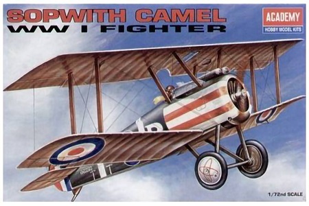 Sopwith Camel WWI RAF 1:72 Scale Model Kit