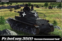 German Command Tank Model Kit (1/35 scale)