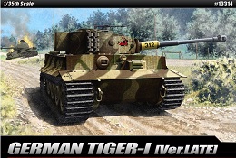 Tiger I Late Version Model Kit (1/35 scale)