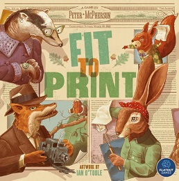 Fit to Print Board Game - USED - By Seller No: 21482 Matthew Solomon