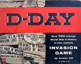 D-Day: WWII Invasion Board Game - USED - By Seller No: 9023 Mark Kuretich