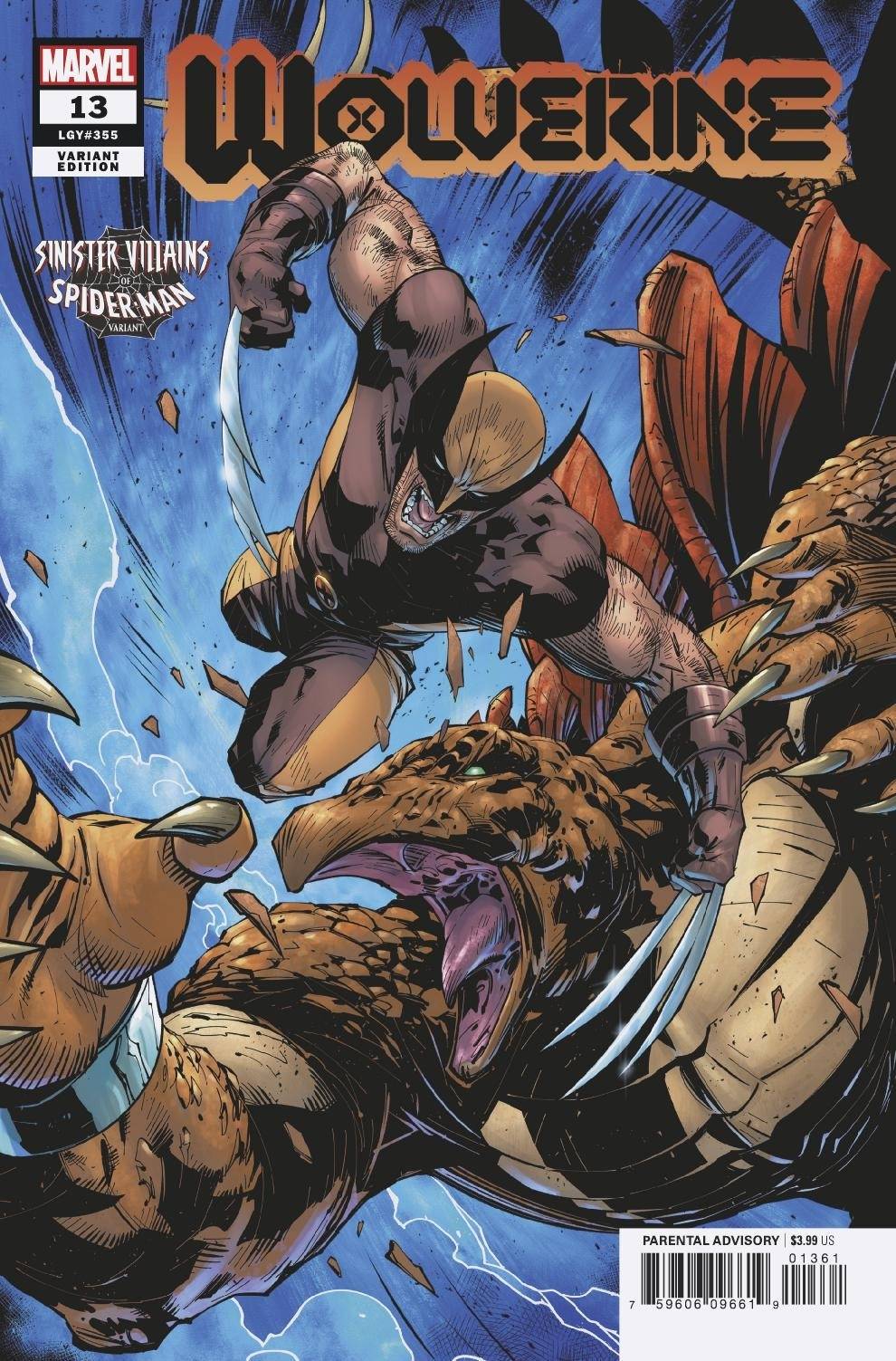Wolverine no. 13 (2020 Series) (Spider-Man Villains Variant) 