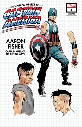 The United States of Captain America no. 1 (2021 Series) (Bazaldua Design Variant) 