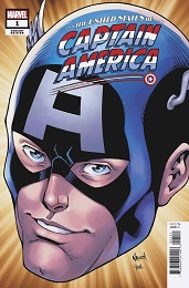 The United States of Captain America no. 1 (2021 Series) (Nauck Headshot Variant) 