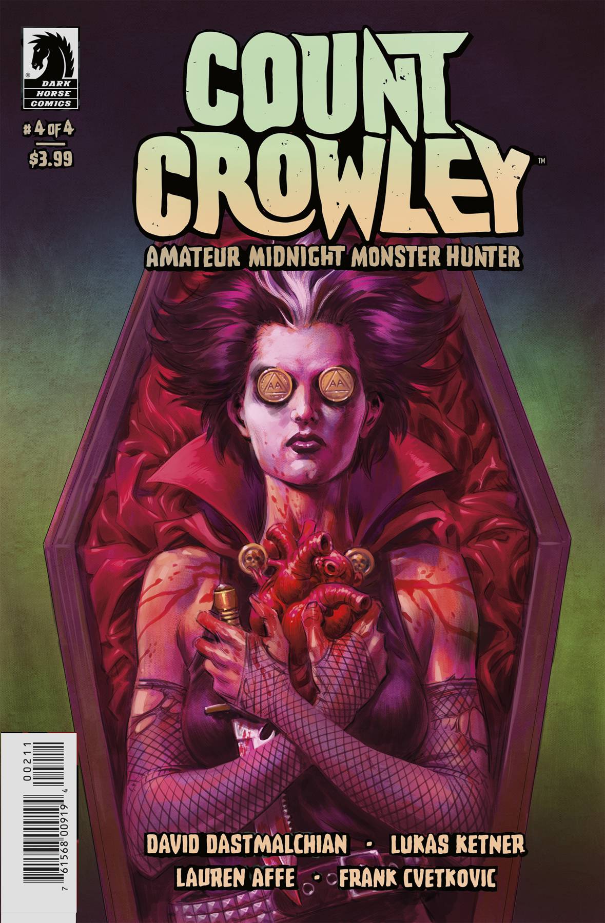 Count Crowley: Amateur Midnight Monster Hunter no. 4 (2022 Series)