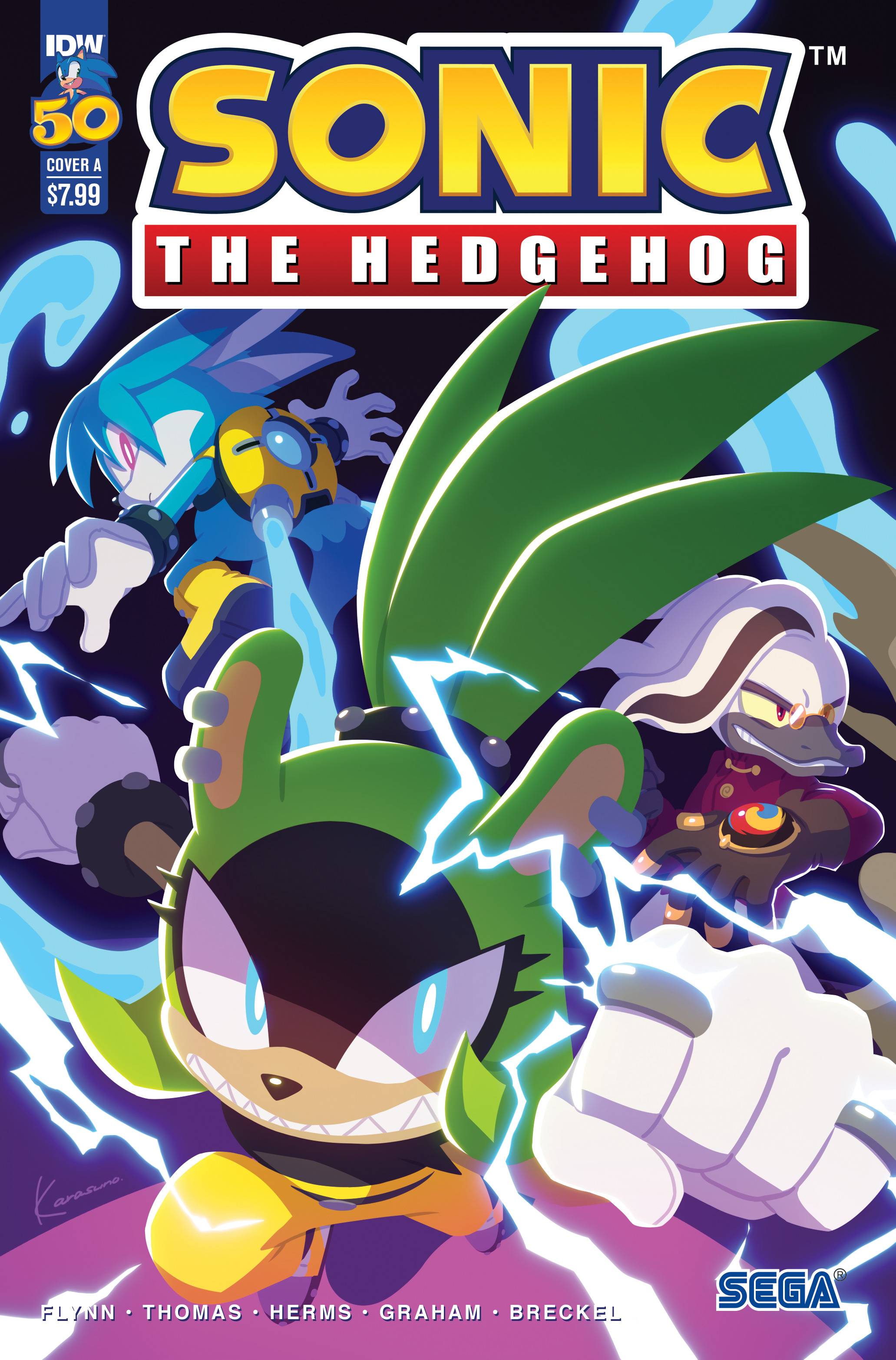Sonic the Hedgehog no. 50 (2018 Series)