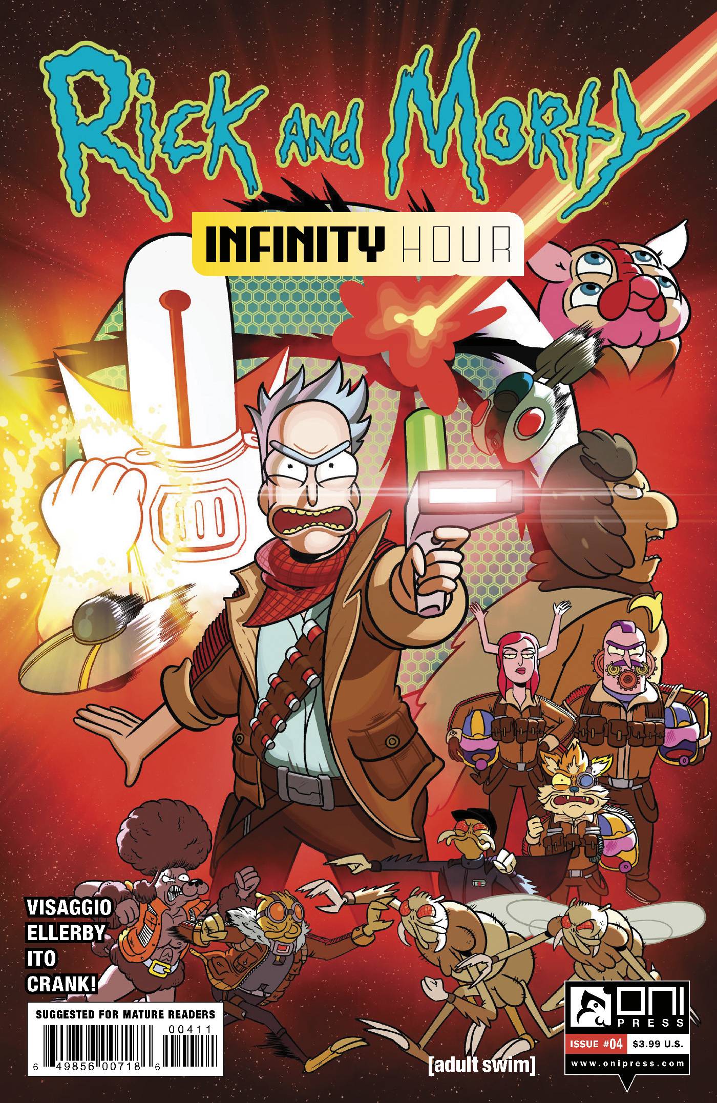 Rick and Morty: Infinity Hour no. 4 (2022 Series) (Cover A)
