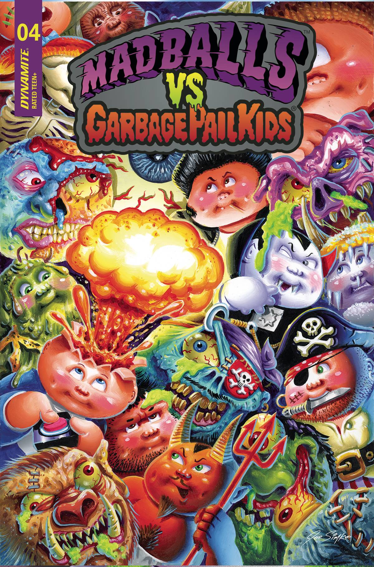 Madballs vs Garbage Pail Kids no. 4 (2022 Series)