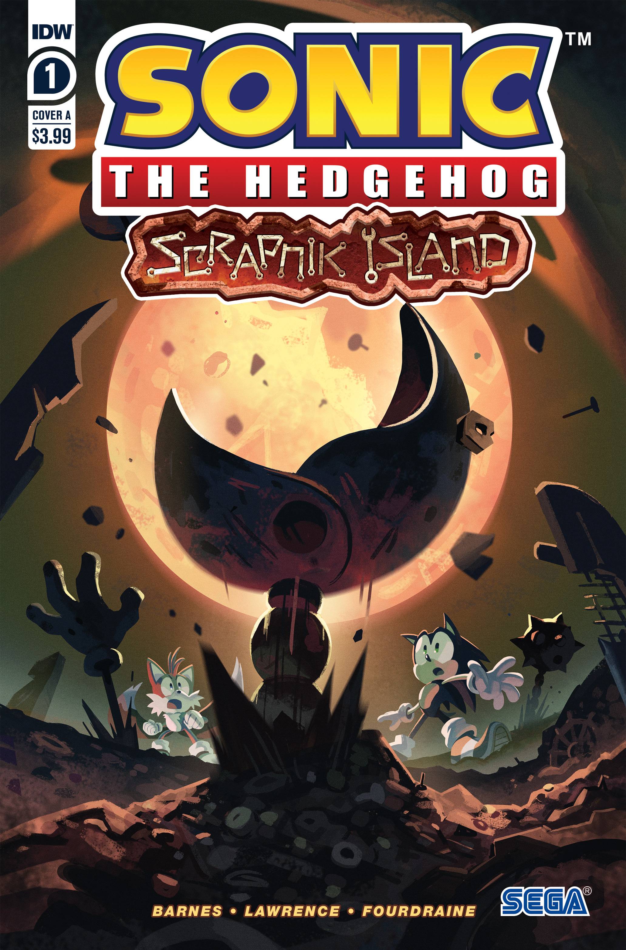 Sonic the Hedgehog: Scrapnik Island no. 1 (2022 Series)