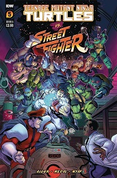 Teenage Mutant Ninja Turtles Vs. Street Fighter no. 5 (2023 Series)