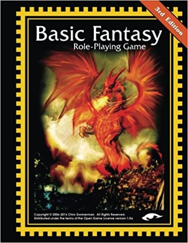 Basic Fantasy Role Playing: 3rd Edition Core Rulebook - Used