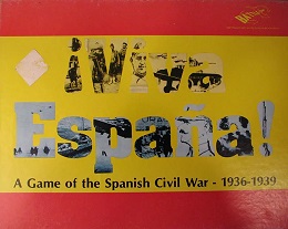 Viva Espana: A Game of the Spanish Civil War Board Game