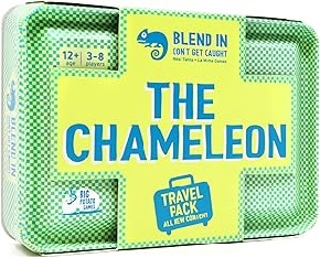 The Chameleon: Travel Tin Card Game
