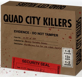 Quad City Killers Board Game - USED - By Seller No: 18497 Keegan Brewster