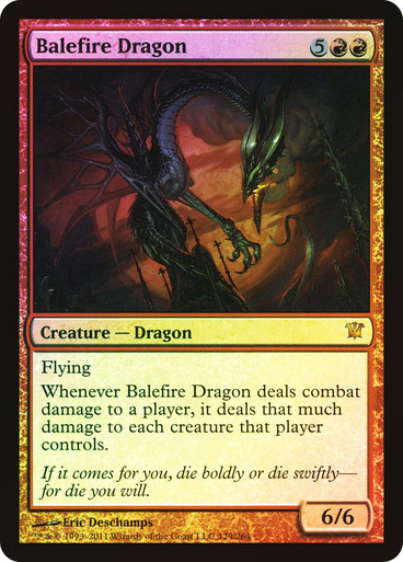 Balefire Dragon - FOIL