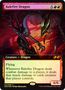 Balefire Dragon - (Ultimate Masters) - FULL Art FOIL
