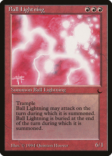 Ball Lightning (Antiquities) - Used