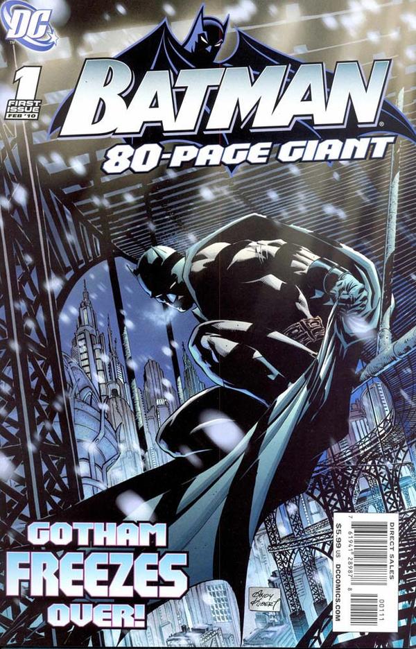 Batman 80 Page Giant (2010) Gotham Freezes Over One Shot - Used
