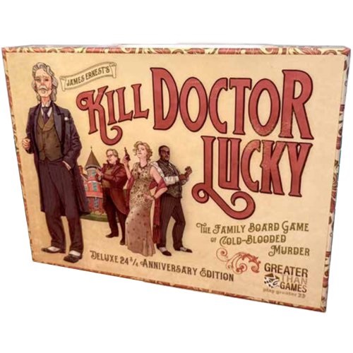 Kill Doctor Lucky: Deluxe 24 3/4th Anniversary Edition Board Game