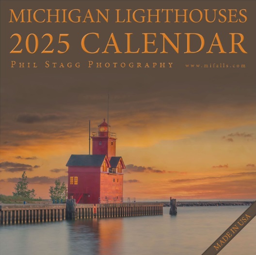 Michigan Lighthouses 2025 Calendar