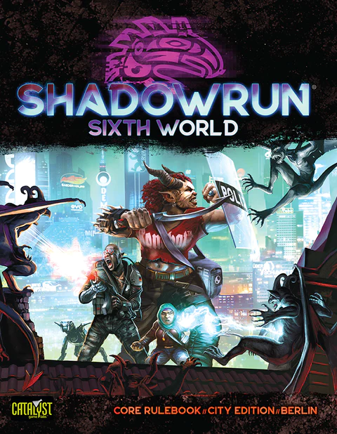 Shadowrun 6th Edition: Core Rulebook Berlin City Edition HC