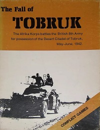 The  Fall of Tobruk Board Game - USED - By Seller No: 9023 Mark Kuretich