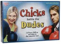 Chicks Battle the Dudes Board Game