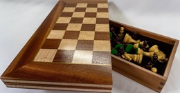 Chess and Checkers Game - USED - By Seller No: 29181 Dennis Martin
