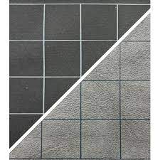 Megamat: 1" Square Reversible Black-Grey (34.5" x 48")