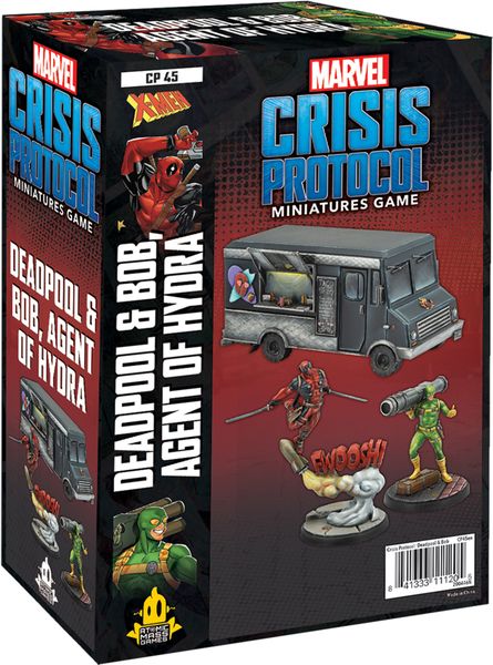 Marvel Crisis Protocol: Deadpool and Bob Agents of Hydra Character Pack 