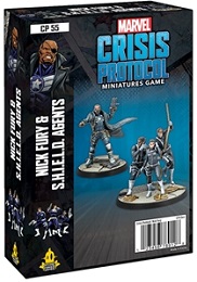 Marvel Crisis Protocol: Nick Fury and SHIELD Agents Character Pack