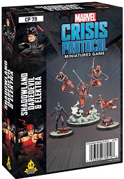 Marvel Crisis Protocol: Shadowland Daredevil and Elektra Character Pack
