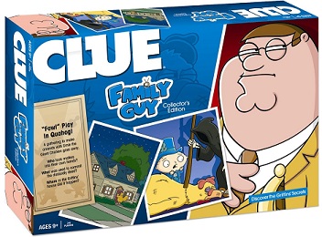 Clue: Family Guy Board Game - USED - By Seller No: 10261 Joe Pospisil
