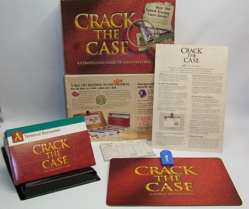 Crack the Case Board Game - USED - By Seller No: 211 Jaime Kennedy
