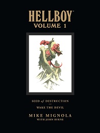 Hellboy: Library Edition Volume 1: Seed of Destruction HC