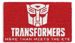 Transformers - Logo Doormat