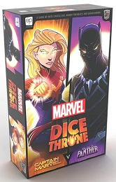 Dice Throne: Marvel: Captain Marvel and Black Panther