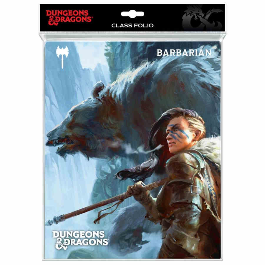 Character Folio: Dungeons and Dragons: Barbarian