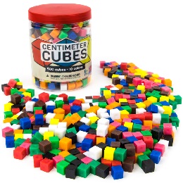 500 Centimeter Cubes w/ Storage Container